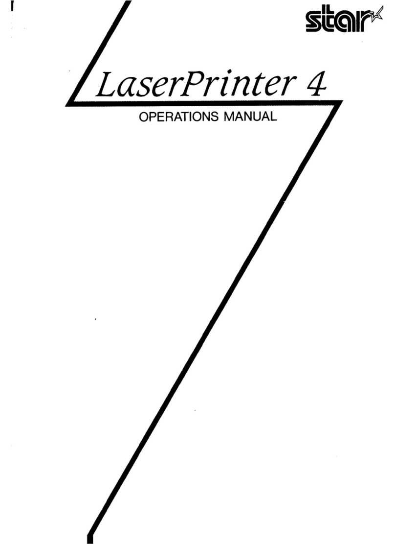 Star Micronics LaserPrinter4 User manual
