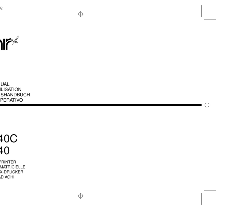 Star Micronics LC-240 User manual