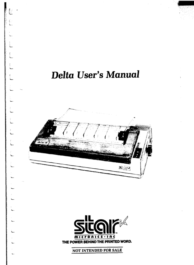 Star Micronics Delta User manual