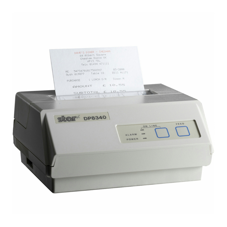 Star Micronics Star DP8340 User manual