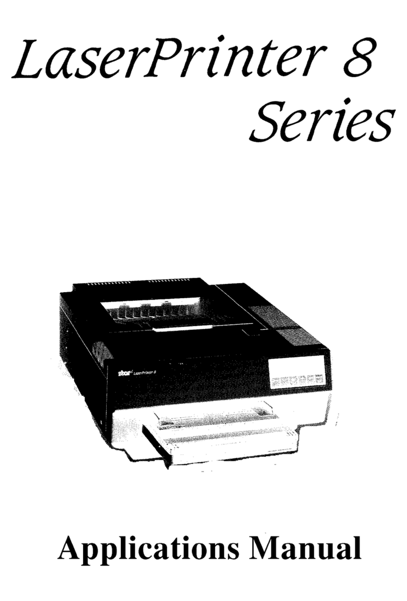 Star Micronics 8 Series Instructions for use