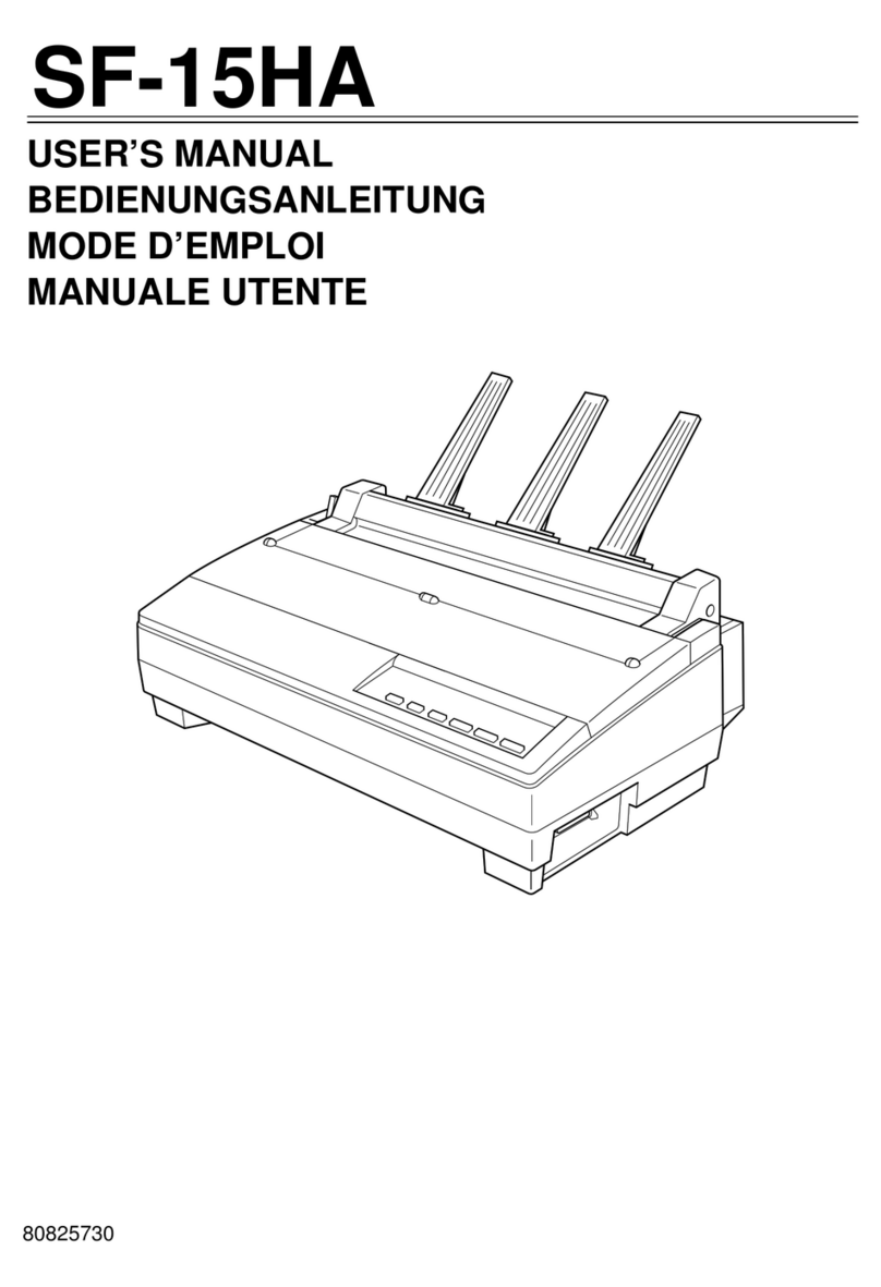 Star Micronics Automatic Sheet Feeder SF-15HA User manual