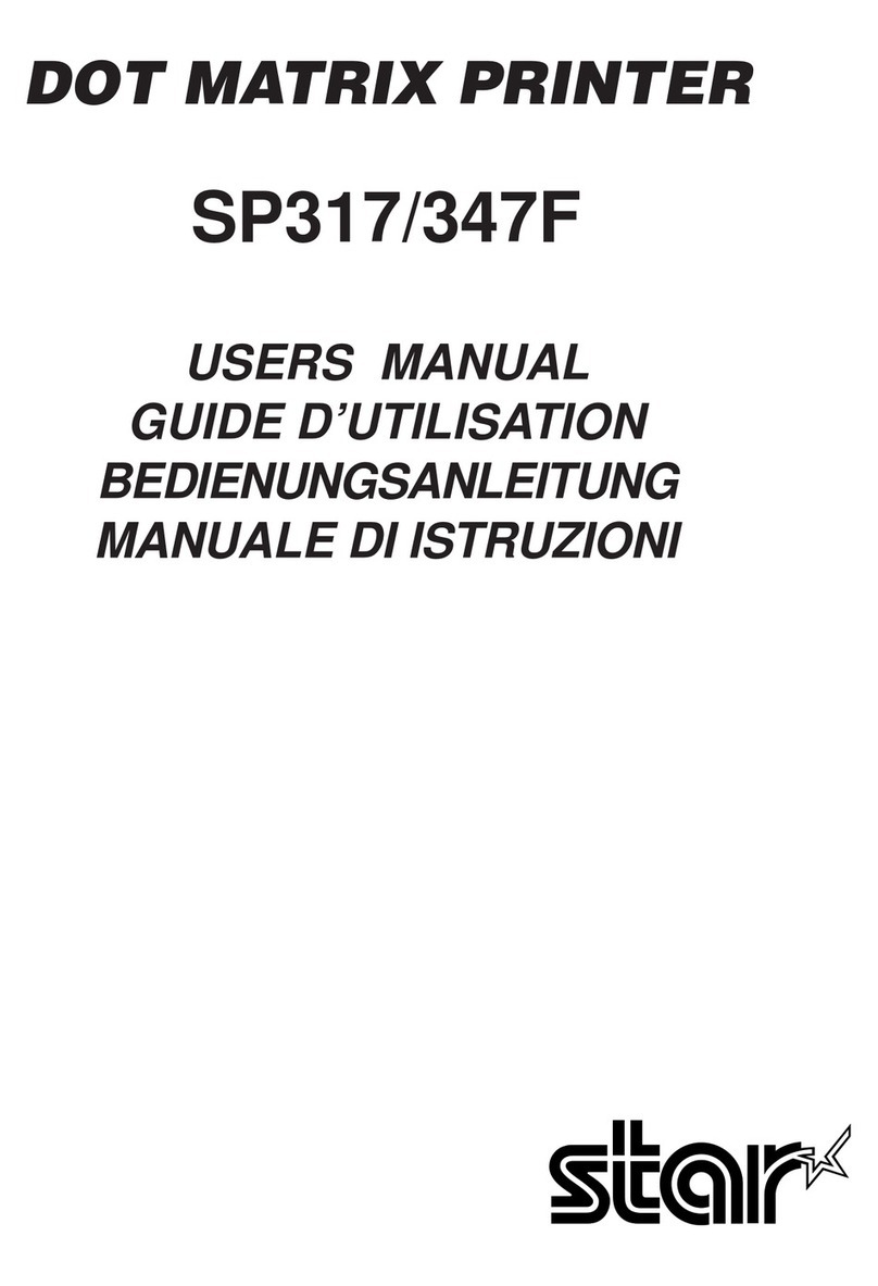 Star Micronics 347F User manual