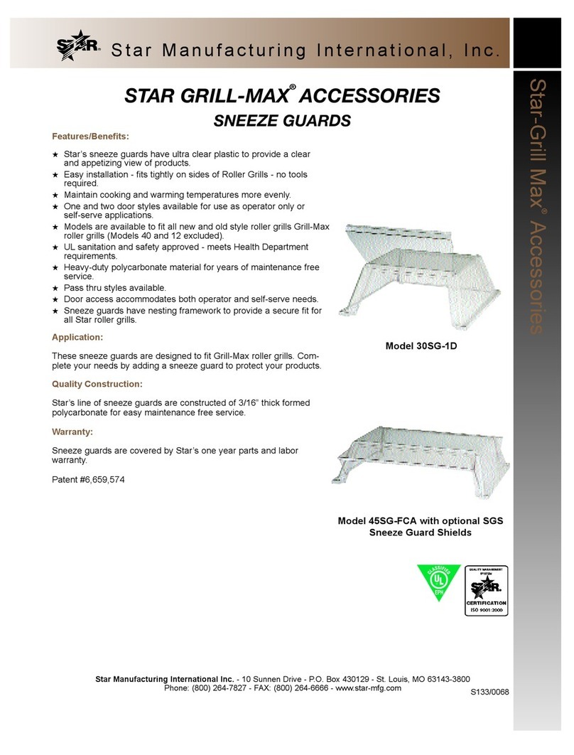 Star 30SG-1D Specification sheet