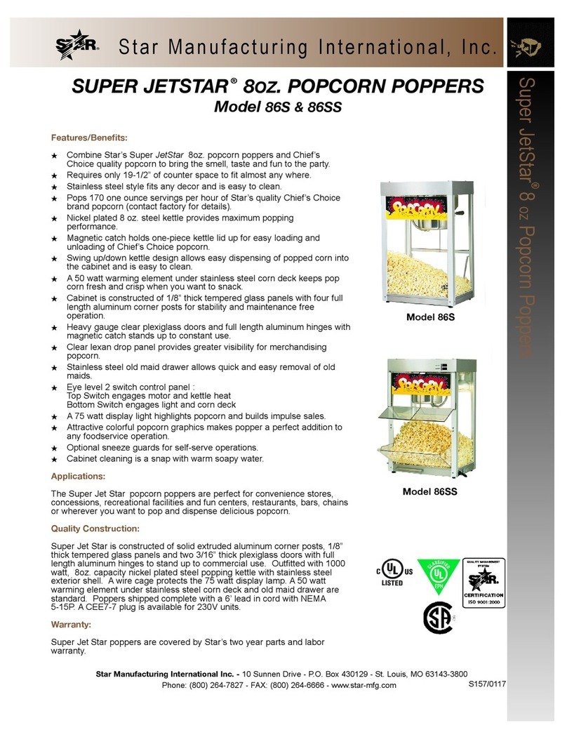 Star Manufacturing SUPER JETSTAR 86SS Brochure & specs