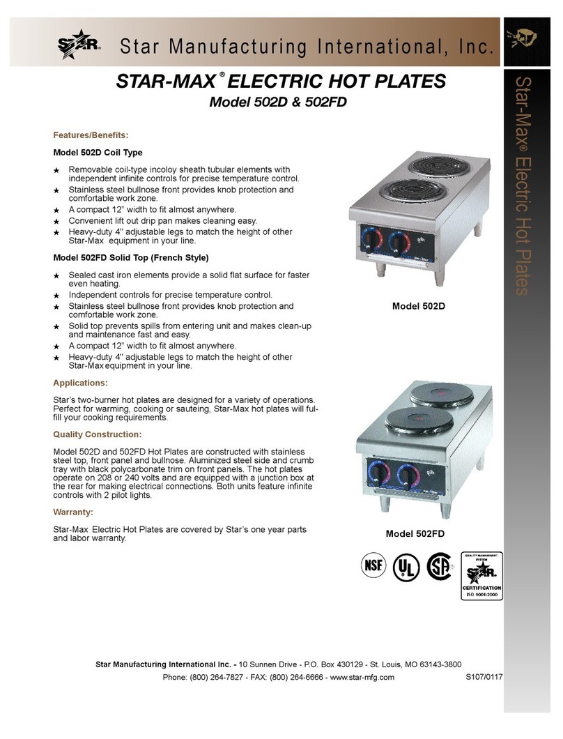 Star STAR-MAX 502D User manual