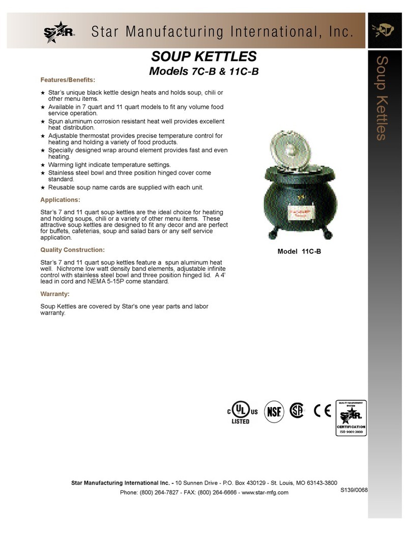 Star 11C-B Specification sheet