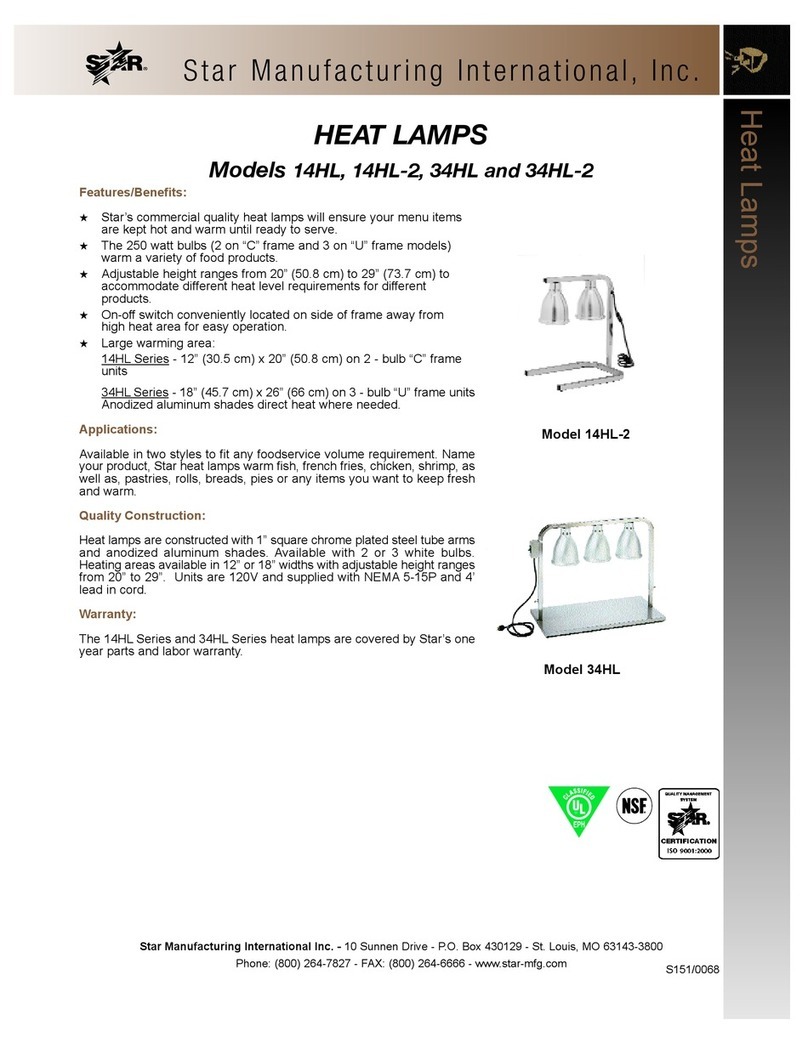 Star 14HL Specification sheet