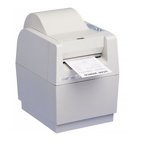 Star Micronics TSP400 Series User manual