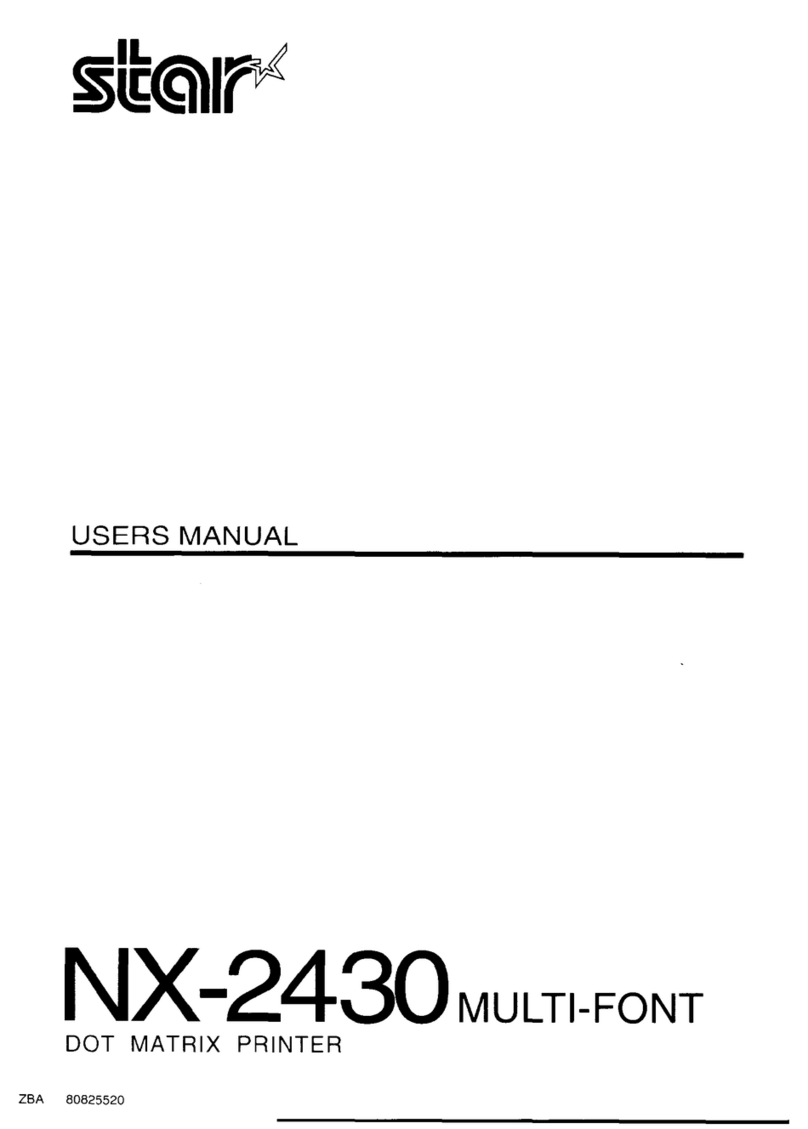 Star Star NX-2430 User manual Star Star NX-2430 User manual
