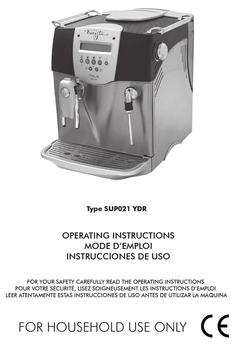 STARBUCKS SUP021 YDR operating instructions