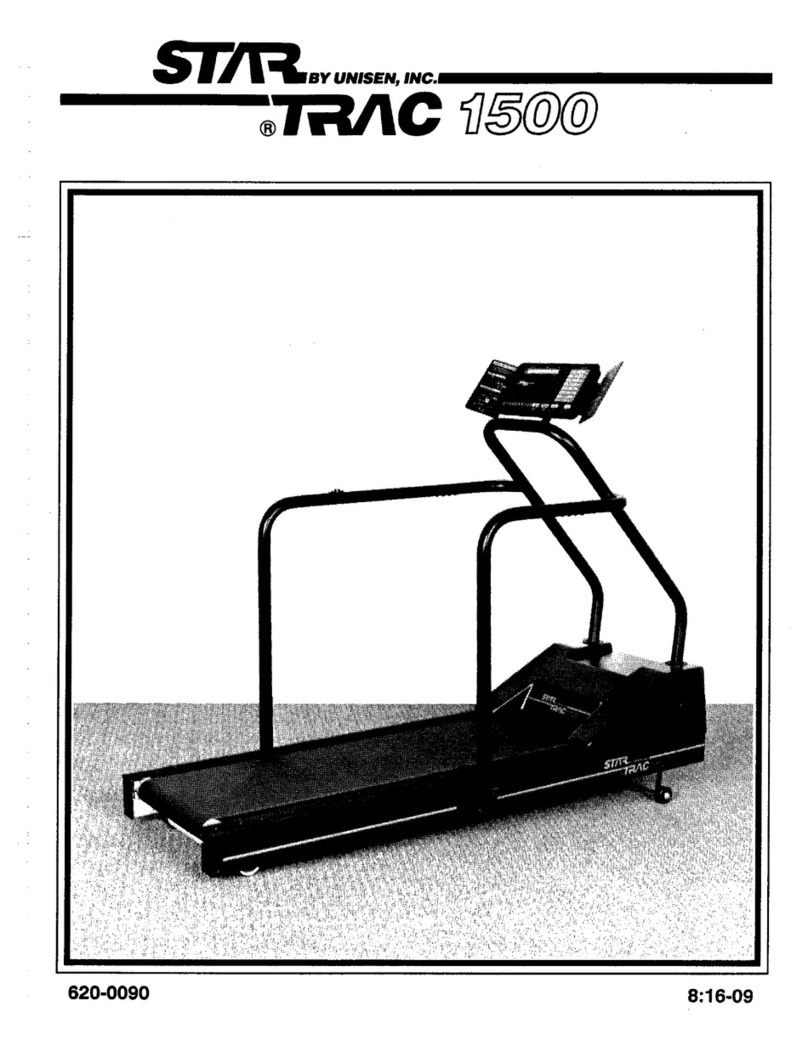 Star Trac 1500 User manual