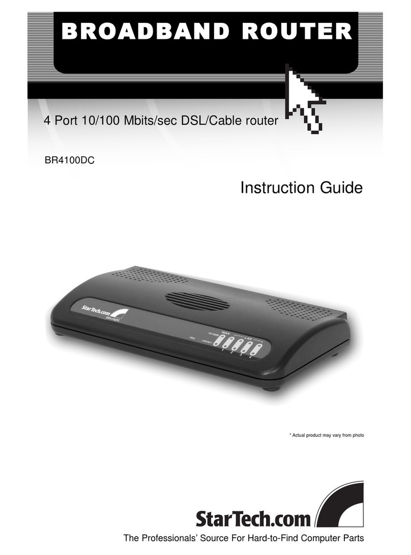 StarTech.com BR4100DC Manual