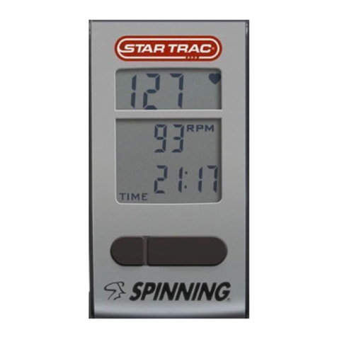 Star Trac Spinning Bike Computer Installation and service manual