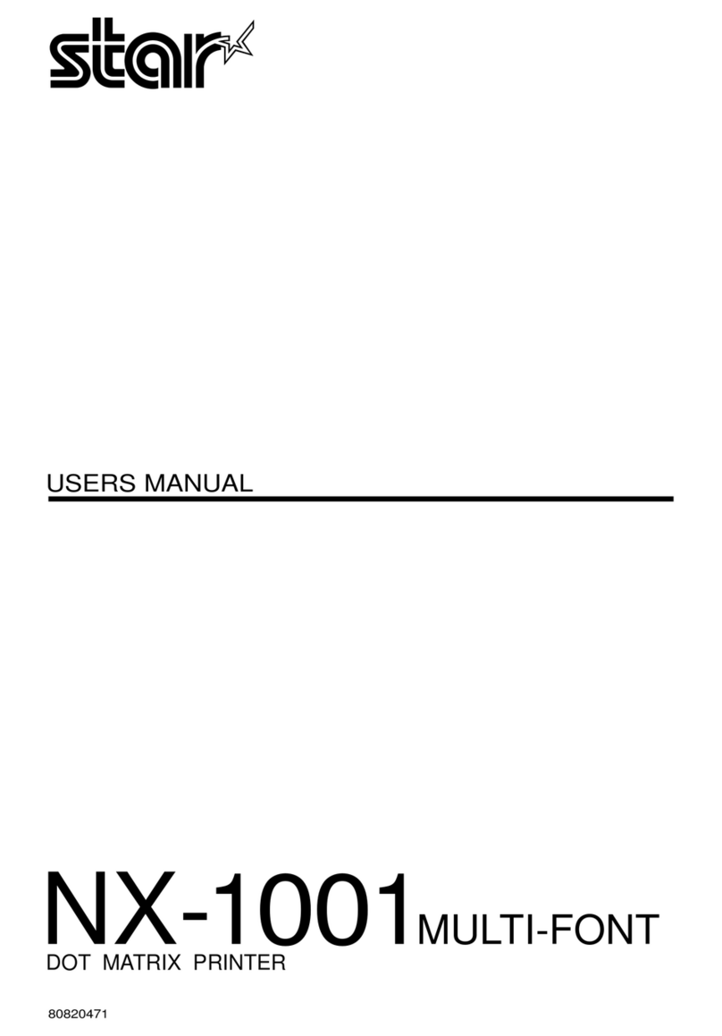 Star Micronics NX-1001 User manual
