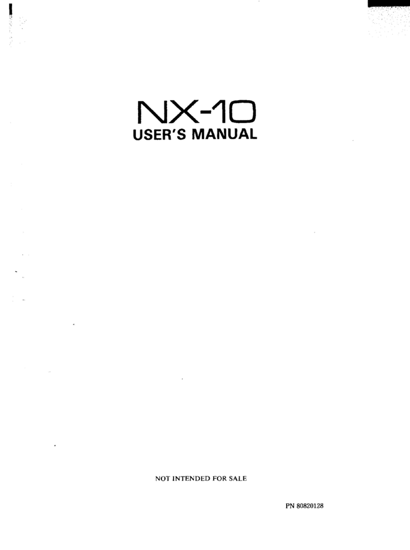 Star Micronics NX-10 User manual