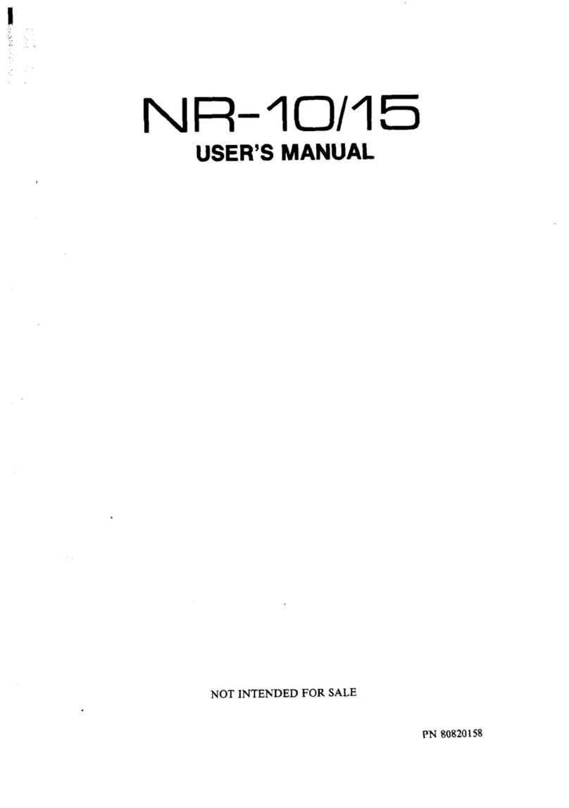 Star Micronics NR-10 User manual