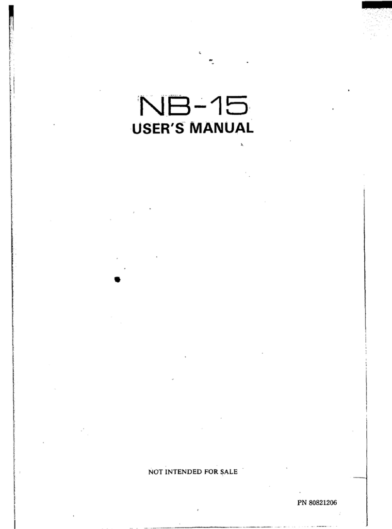 Star Micronics NB-15 user manual