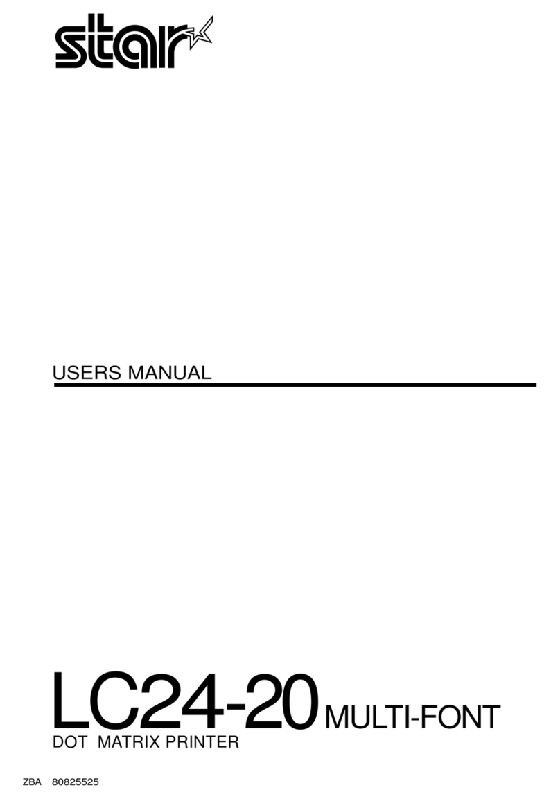 Star Micronics LC24-20 User manual