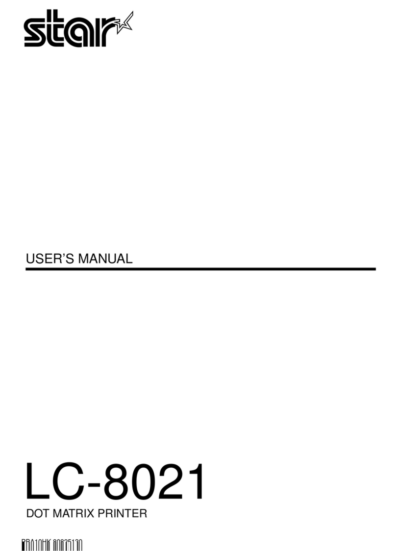Star Micronics LC-8021 User manual