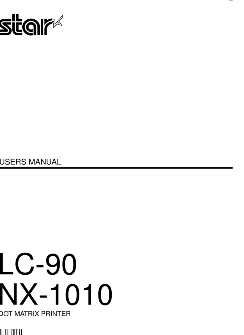 Star Micronics LC-90 NX-1010 User manual