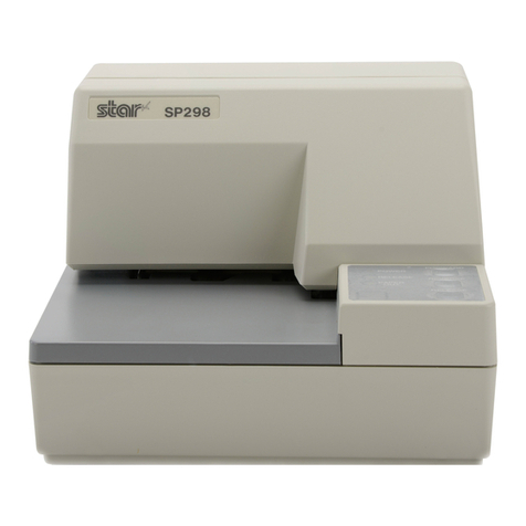 Star Micronics SLIP SP298 SERIES User manual