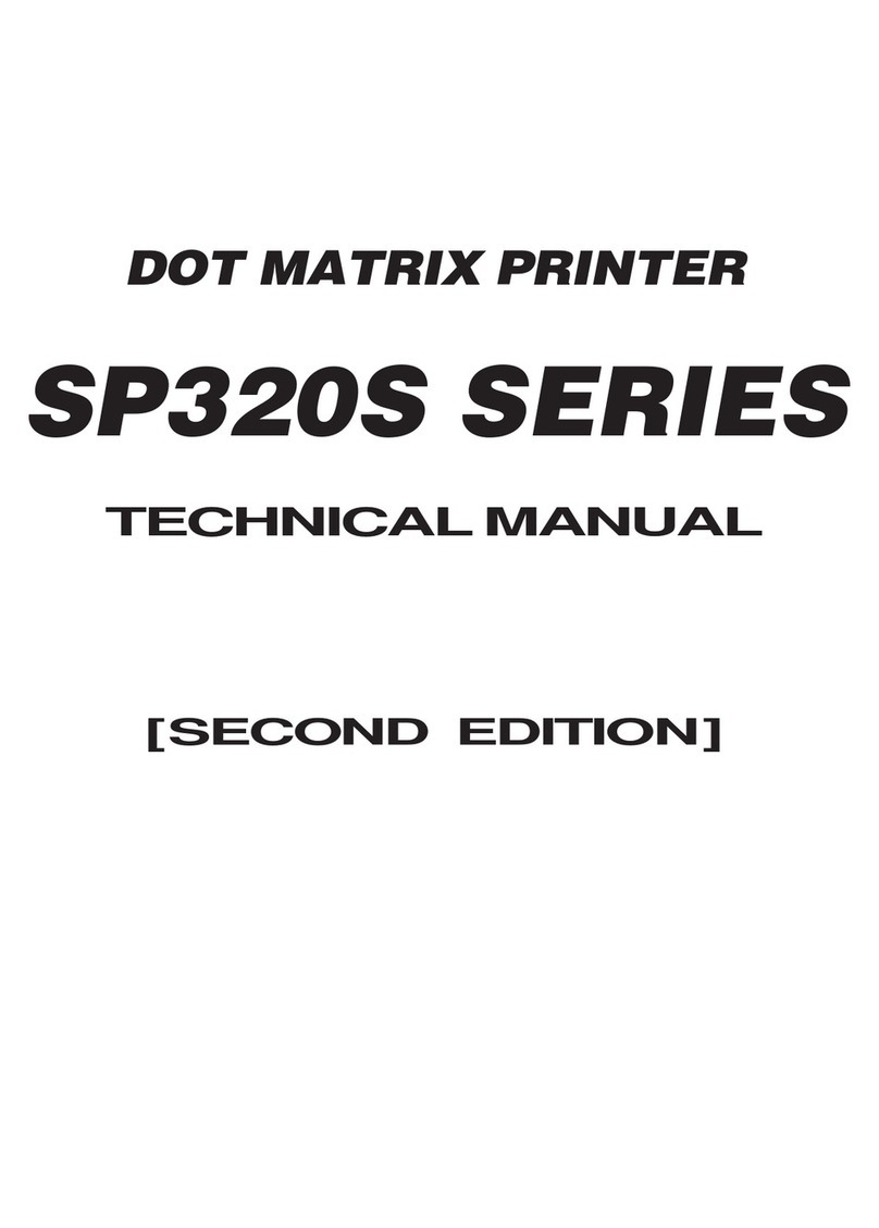 Star Micronics SP320S series User manual