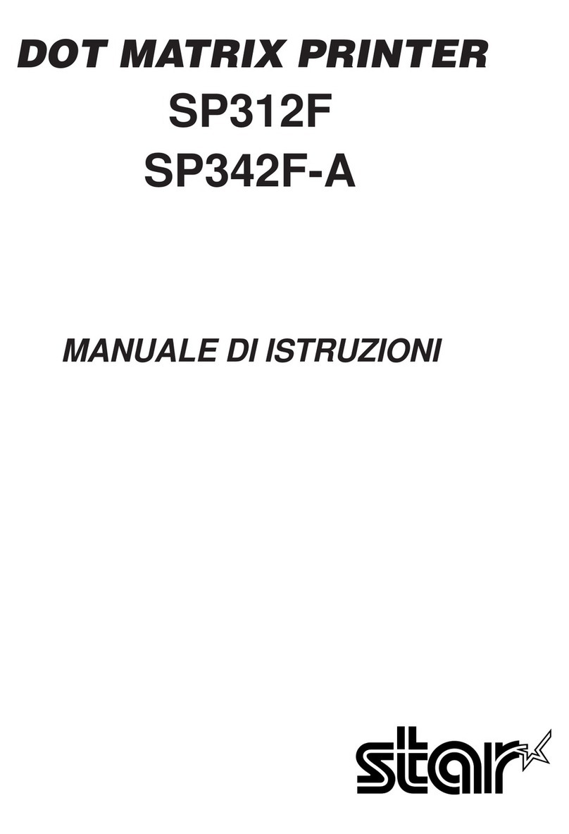 Star Micronics SP312F User manual