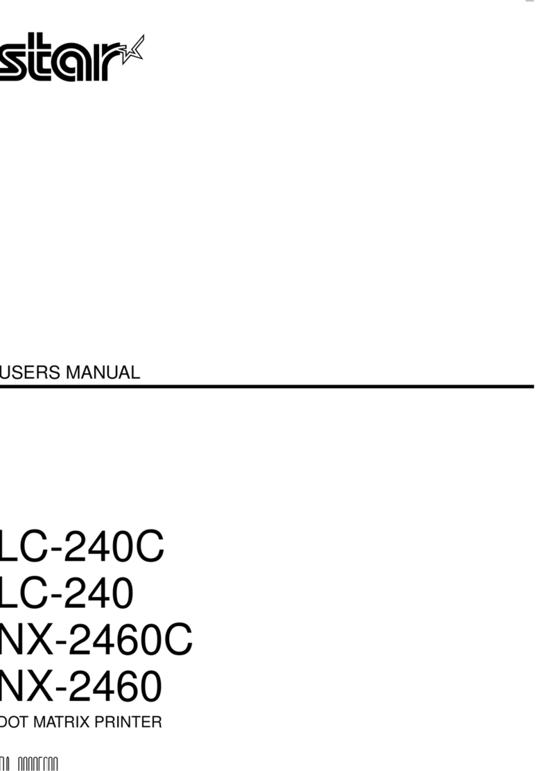 Star Micronics NX-2460 User manual