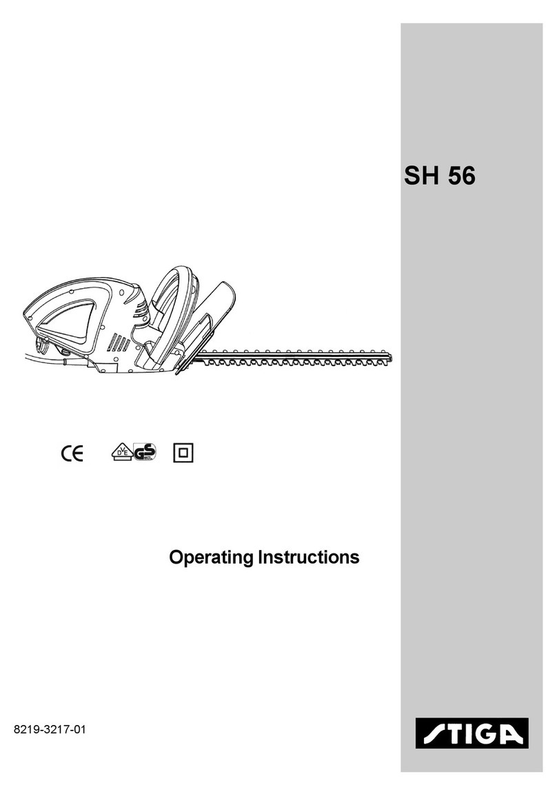 Stiga SH 56 operating instructions