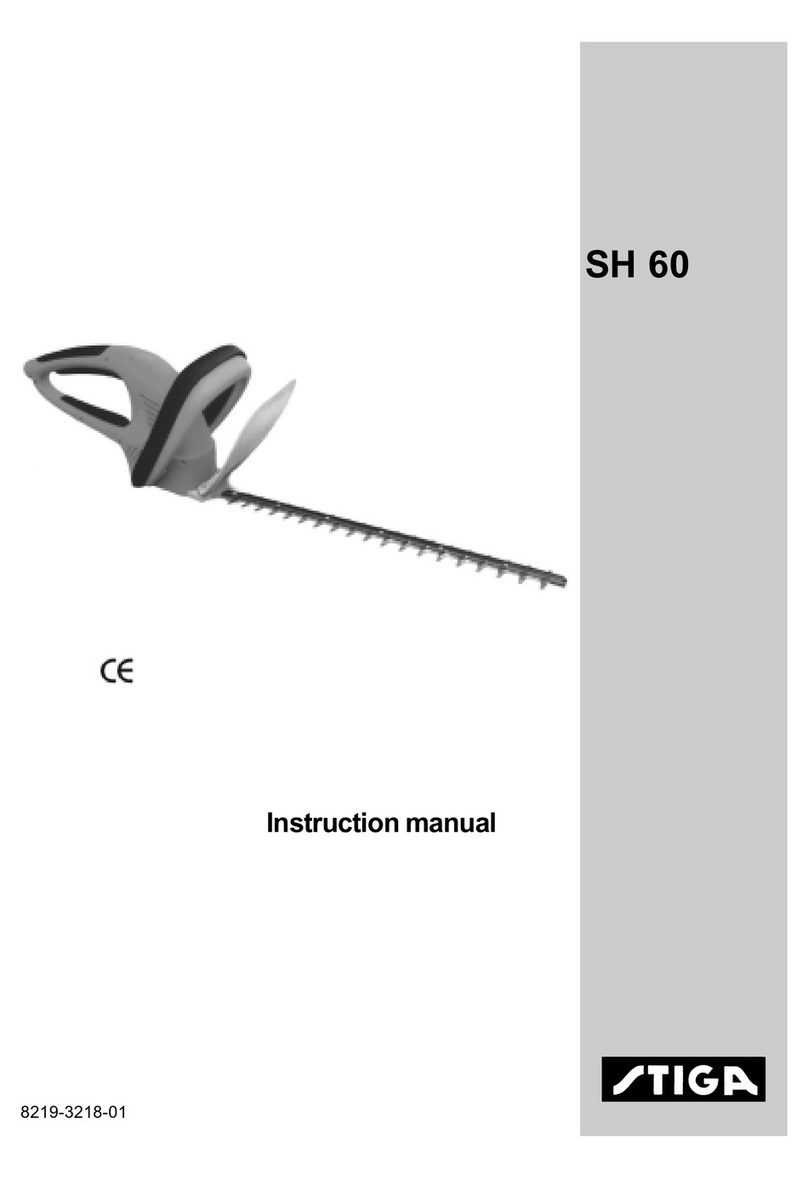 Stiga SH 60 User manual