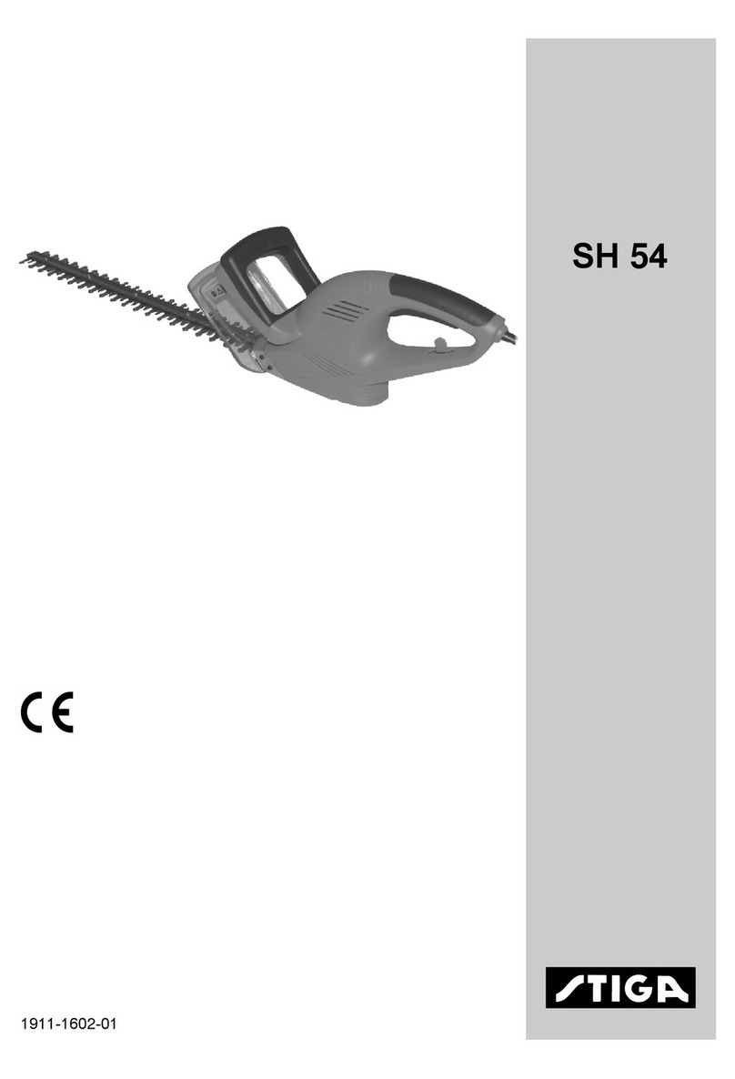 Stiga SH 54 user manual