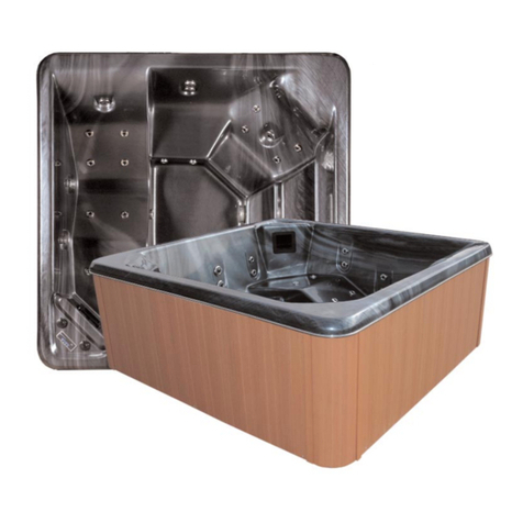 Strong Pools and Spas Maui Spa User manual