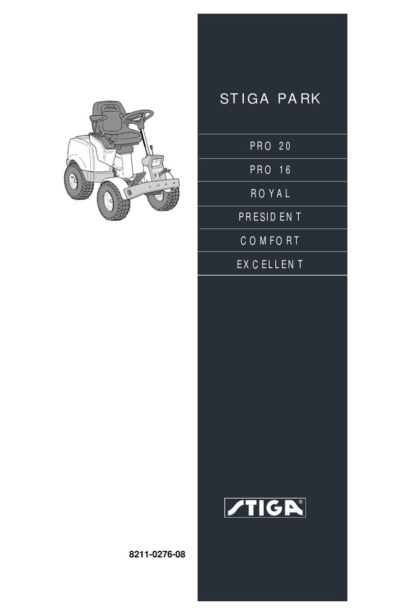Stiga PARK 8211-0276-08 user manual