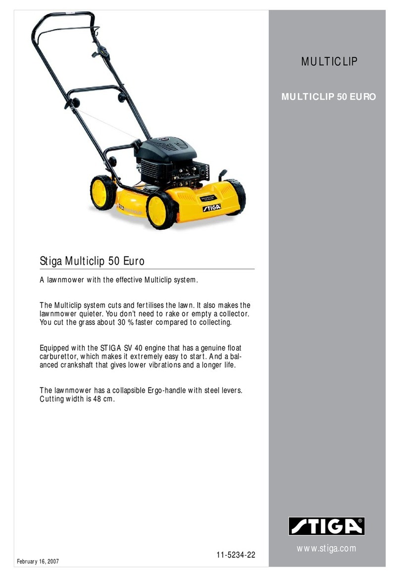 Stiga MULTICLIP 50 EURO User manual