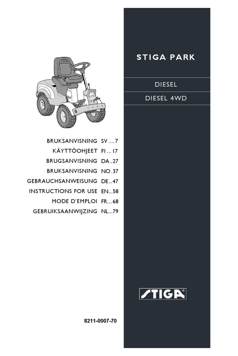 Stiga 8211-0007-70 User manual