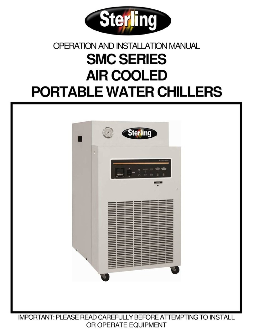 Sterling 30F to 65F Operation and installation manual