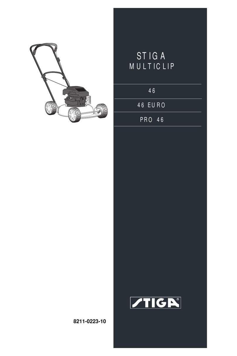 Stiga MULTICLIP 46 ELECTRIC User manual
