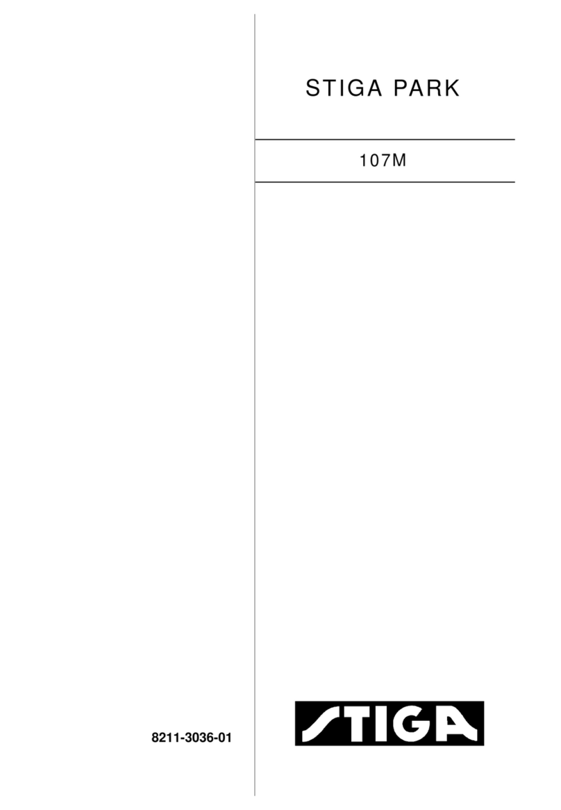 Stiga VILLA 107M user manual