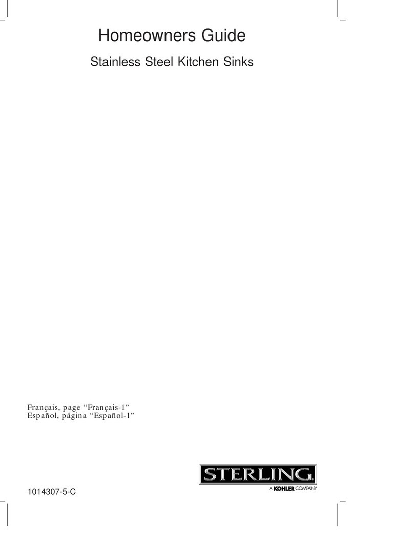 Sterling Plumbing Sink manual Sterling Plumbing Sink manual
