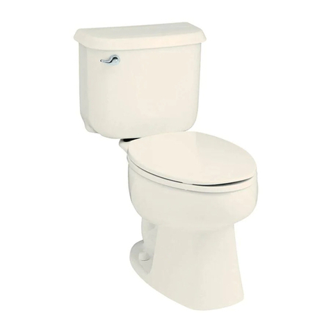 Sterling Low Consumption Toilet 402015 Specifications Sterling Low Consumption Toilet 402015 Specifications