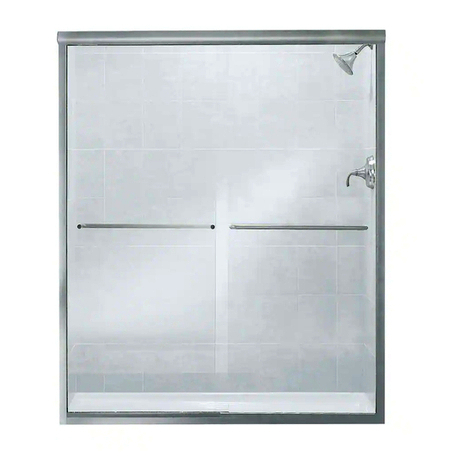 Sterling Bypass Shower Doors 5400 Series Installation and care guide