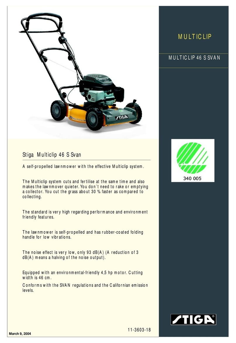 Stiga MULTICLIP MULTICLIP 46 S SVAN User manual