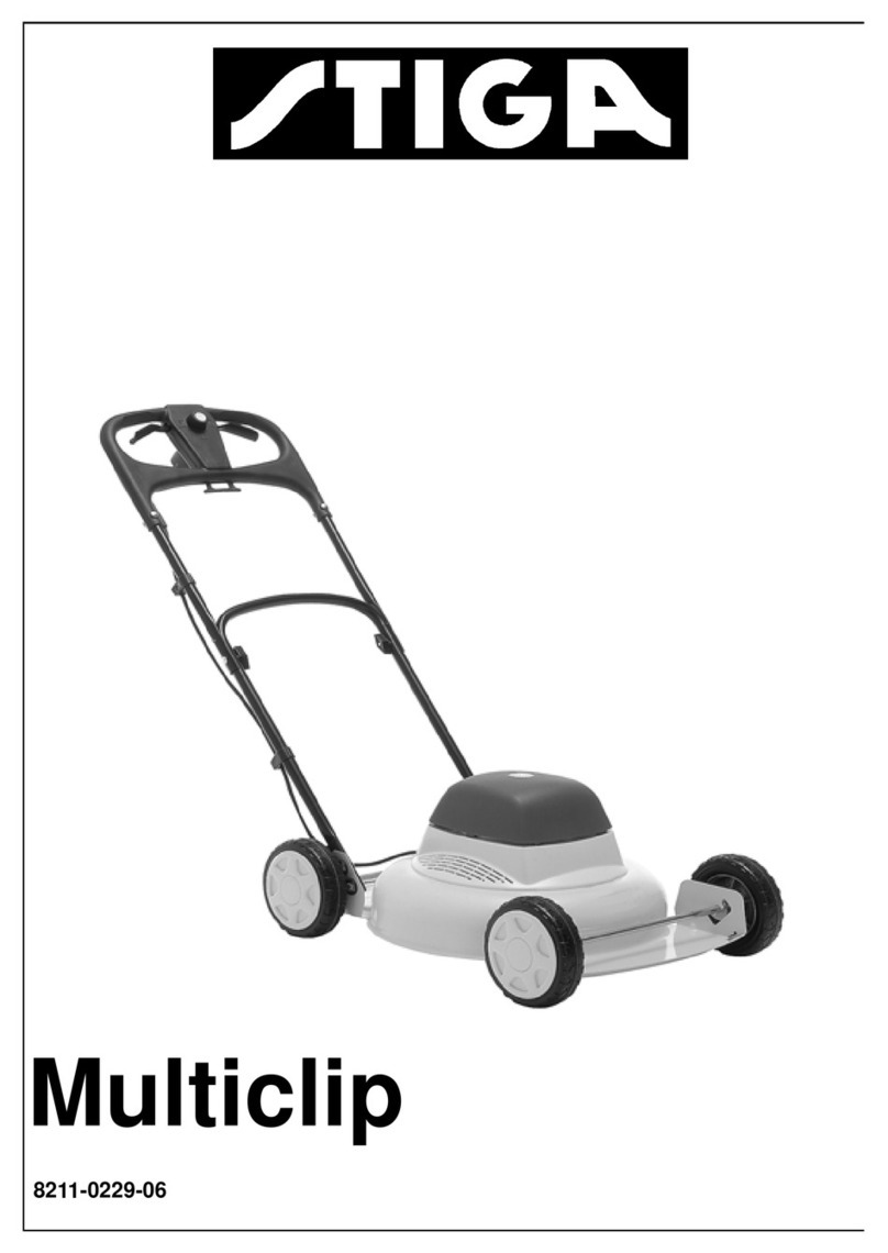 Stiga Multiclip User manual