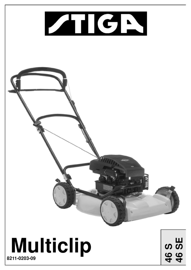 Stiga MULTICLIP 8211-0203-09 user manual