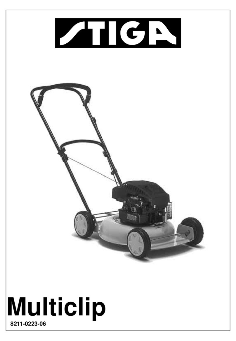 Stiga MULTICLIP PRO 46 User manual