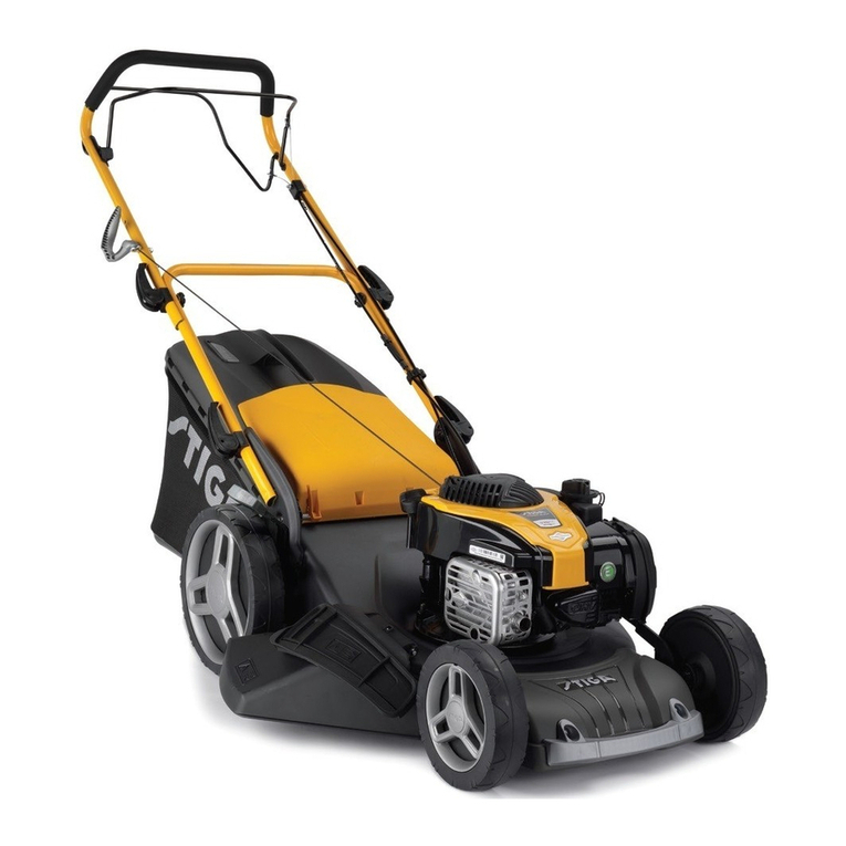 Stiga TURBO 48 COMBI User manual
