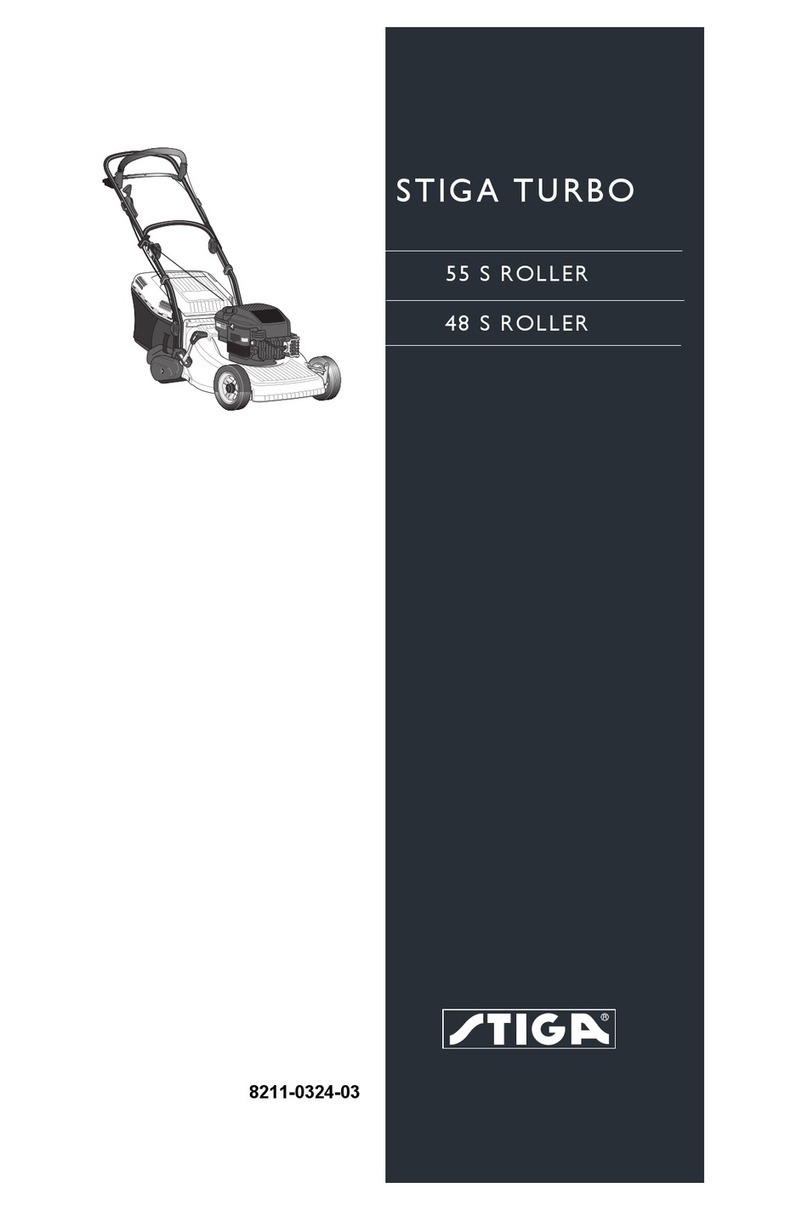 Stiga TURBO 48 S ROLLER user manual