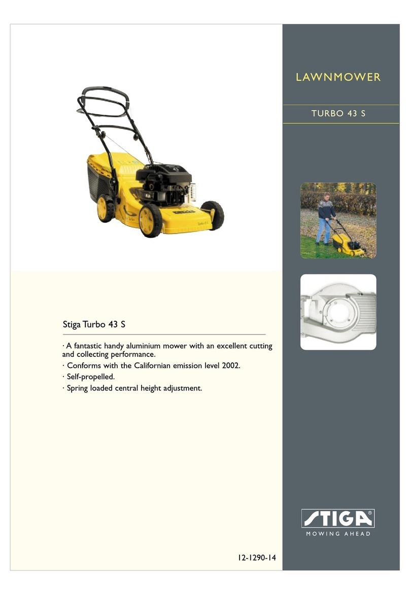 Stiga TURBO 43 S 12-1290-14 User manual