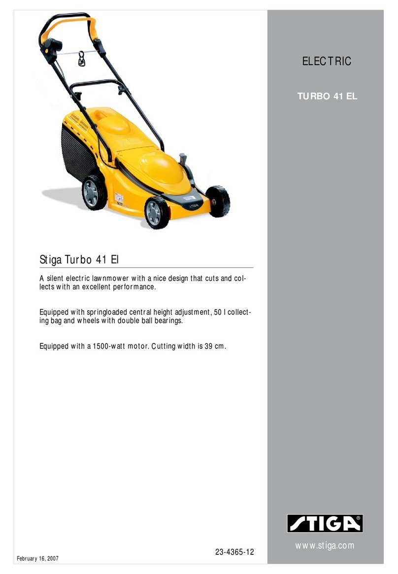 Stiga TURBO 41 EL specification